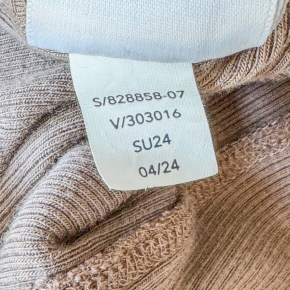 Athleta, Presence Sweatshirt w/ Accented Open Back, Pyrite, Women’s Small, Yoga - Picture 9 of 10